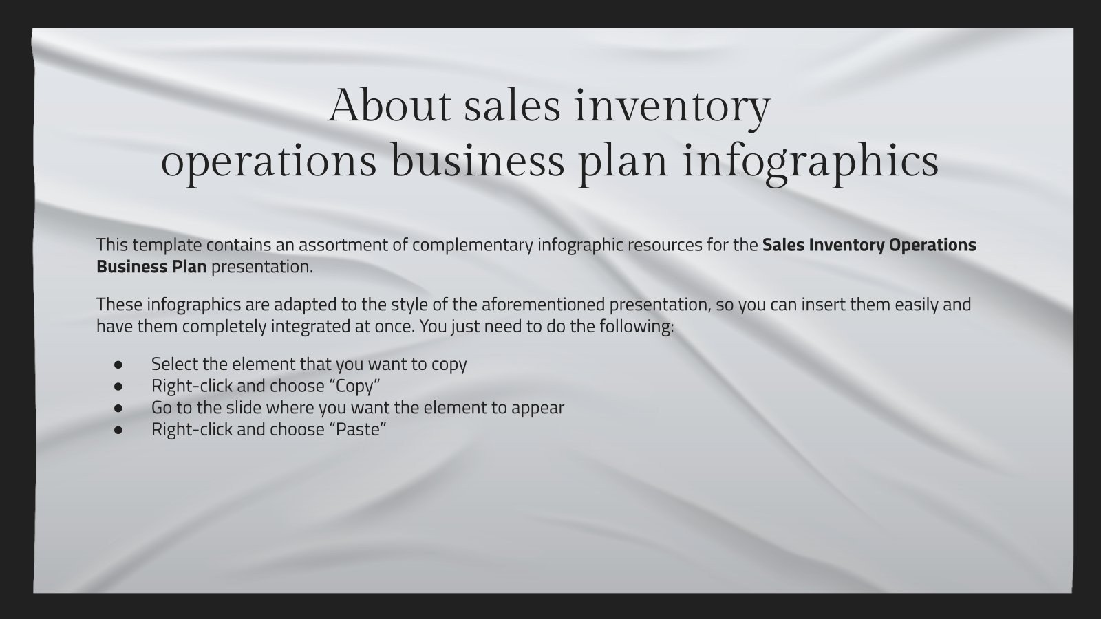 Business inventories and sales